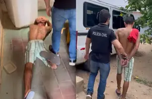 Polícia prende ‘Cachorrão’, membro do PCC foragido da justiça na zona Norte de THE (Foto: Reprodução)