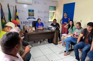 Prefeita de Luís Correia traça metas com a Defesa Civil para ajudar desabrigados (Foto: Divulgação)