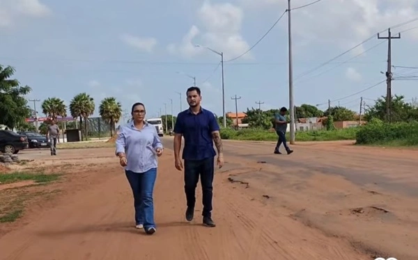 Prefeita Dinair tem agenda intensa de visitas a obras em Timon