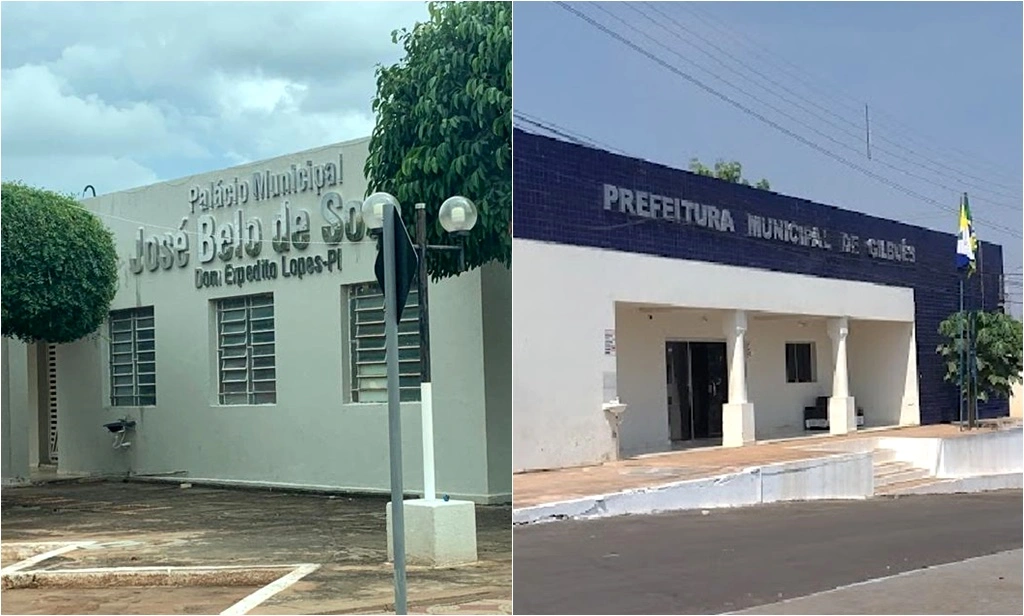 Prefeituras de Dom Expedito Lopes e Gilbués
