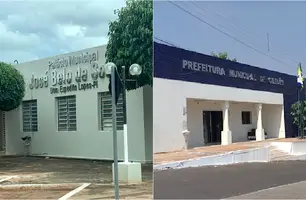 Prefeituras de Dom Expedito Lopes e Gilbués (Foto: Reprodução)