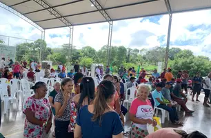 Programa Saúde do Homem e da Mulher Rural leva atendimento médico para agricultores de Beneditinos (Foto: Eduardo Amorim/Conecta Piauí)
