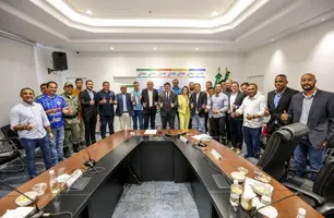 Rafael anuncia R$ 5,3 milhões de aporte financeiro aos clubes de futebol do Piauí (Foto: Reprodução)