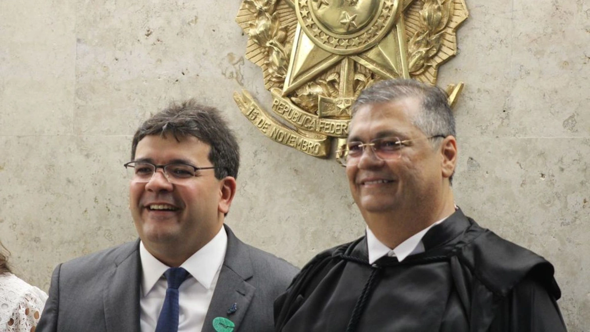 Rafael Fonteles e Flávio Dino