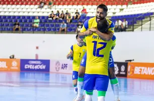 Seleção Brasileira goleia Bolívia na estreia pela Copa América de Futsal (Foto: CONMEBOL)