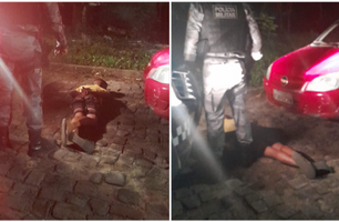 Suspeito de assalto é preso com veículo roubado na região do Dirceu em Teresina (Foto: Reprodução)