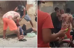 Suspeito de vários assaltos sofre tentativa de linchamento em Campo Maior (Foto: Reprodução)