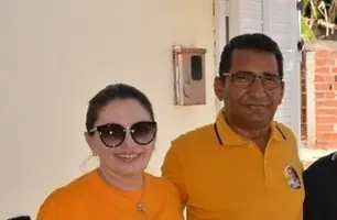 Tim e Maria Zélia (Foto: Reprodução)