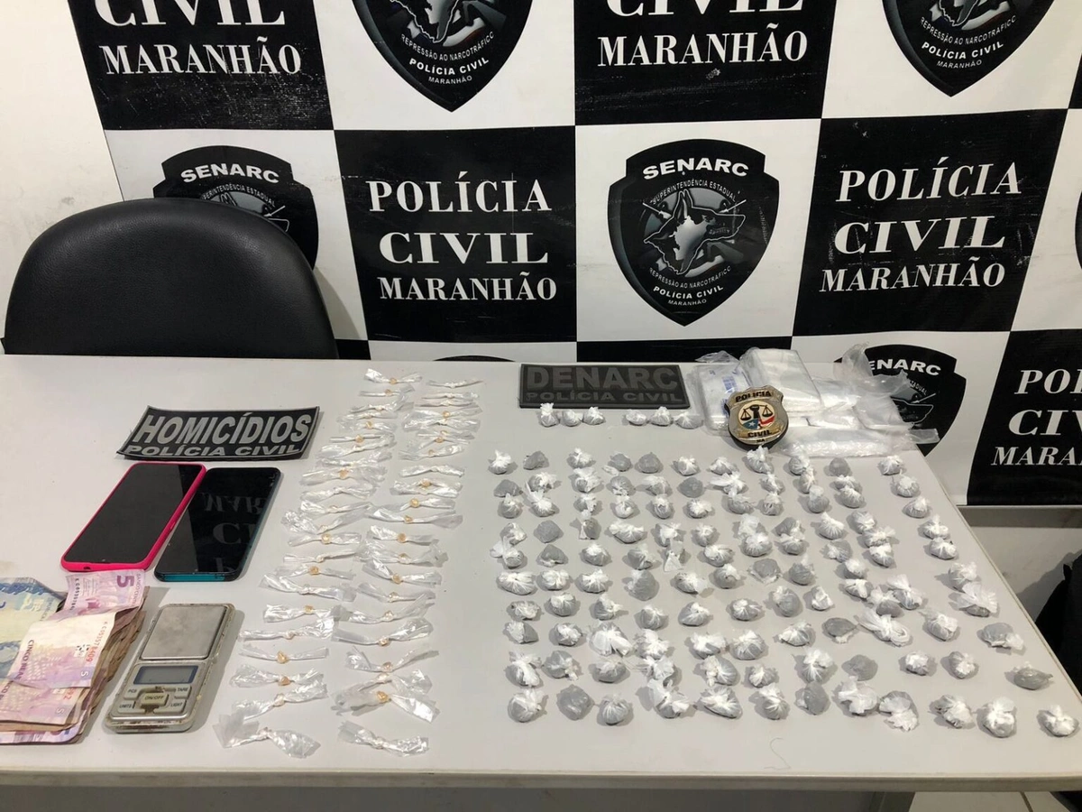 Timon: Polícia prende três mulheres na Vila do Beco com muita droga para vender