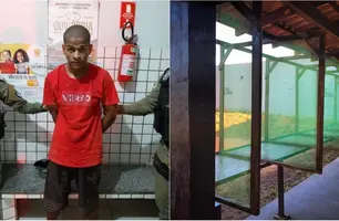 Victor Gabriel de Paula Nunes e Penitenciária Dom Abel Alonso Núñez (Foto: Reprodução)