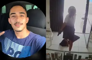 Vídeo mostra momento em que empresário é executado na zona Norte de Teresina (Foto: Reprodução)