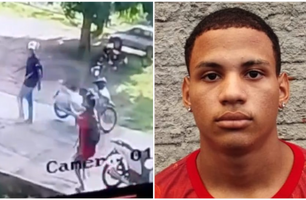 Vídeo mostra o momento em que jovem é morto dentro de escola em Teresina (Foto: Reprodução)