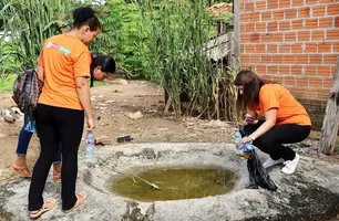 Ação da Secretaria Municipal de Saúde de Baixa Grande do Ribeiro (Foto: Reprodução)