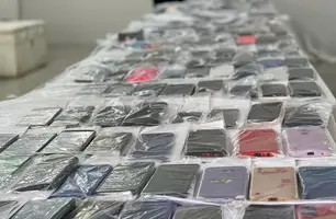 Ação de restituição de celulares (Foto: Tiago Moura / Conecta Piauí)