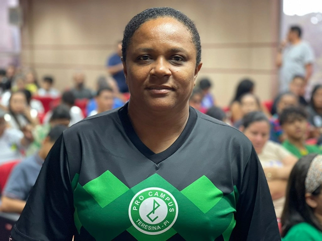 Ana Cristina, diretoria da Associação de Badminton do Grande Dirceu