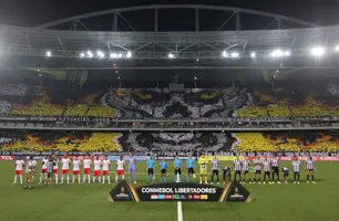 Bragantino e Botafogo (Foto: Vítor Silva/ BFR)