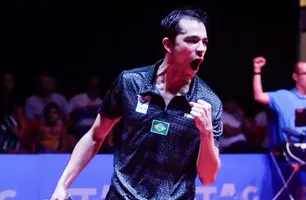 Calderano bate chinês bicampeão mundial e vai à final de WTT Champions (Foto: Reprodução/ITTF Américas)