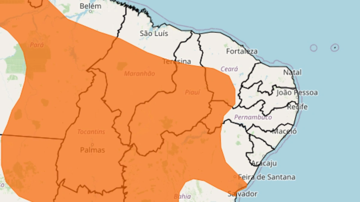 Chuvas intensas: INMET emite alertas para todo o Piauí