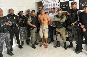 Condenado por morte de PM é recapturado após fugir de penitenciária em Floriano (Foto: Reprodução)