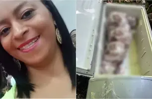 Corpo de Flávia foi escondido em uma geladeira (Foto: Reprodução)