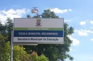 Criança de 11 anos é apreendida com arma de fogo dentro de escola em Teresina (Foto: Reprodução)