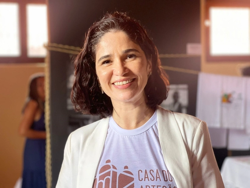 Denise Almeida, diretora do Artesanato Piauiense