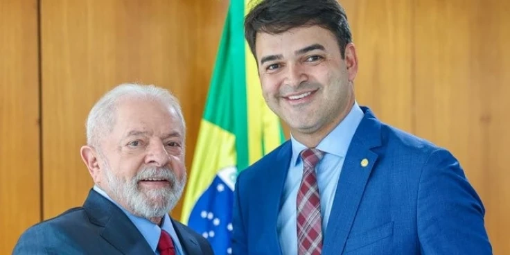 Deputado Rubens Júnior e presidente Lula