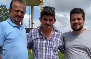 Dogim e Joãozinho Félix por visitações em Jatobá do Piauí (Foto: Reprodução)