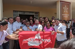 Evento de filiação ao PT no Diretório Municipal em Teresina (Foto: Naiane Feitosa / Conecta Piauí)