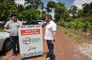 Fábio Novo visita obras do OPA (Foto: Divulgação/Ascom)