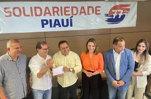 Filiação do Solidariedade Piauí (Foto: Tiago Moura/ Conecta Piauí)