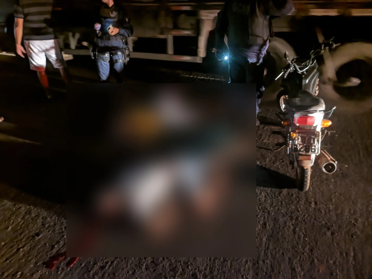 Garupa morre após condutor de motocicleta colidir contra animal em José de Freitas