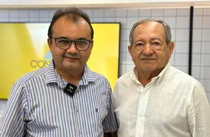 Gilson Eugênio e José Leite (Foto: Stefanny Sales/Conecta Piauí)