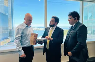 Governador busca parcerias na Austrália (Foto: Reprodução)