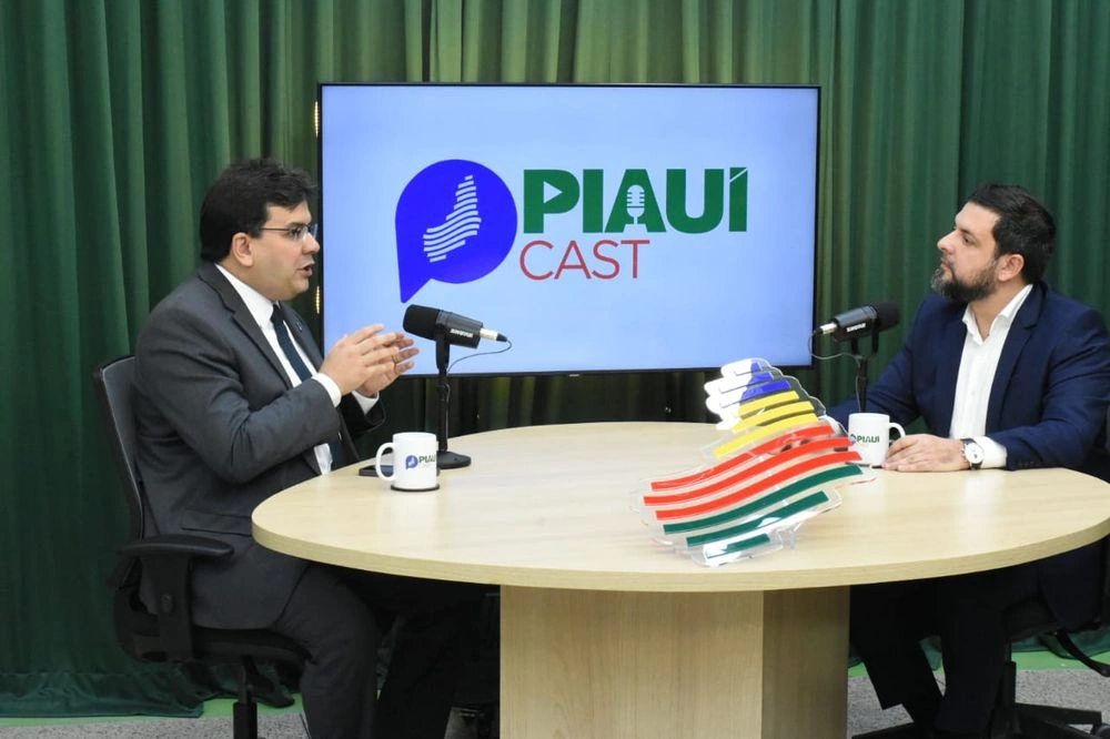 Governador entrevista presidente da Investe Piauí no 3º ep do Piauí Cast