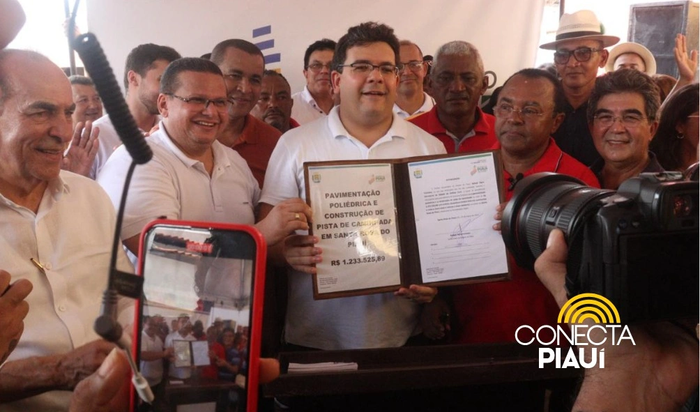 Governador visita obras de construção e reforma de pontes em Santa Rosa do Piauí