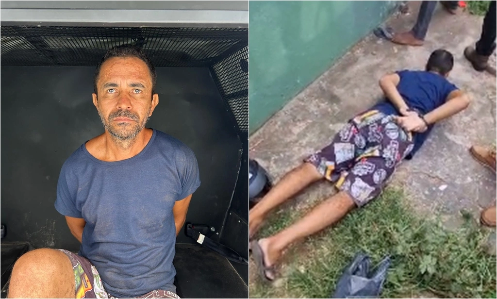Homem com vasta ficha criminal é preso acusado de matar homem a facadas no Piauí