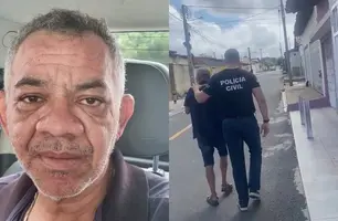 Homem condenado a 13 anos por estuprar prima menor de idade é preso em Teresina (Foto: Reprodução)