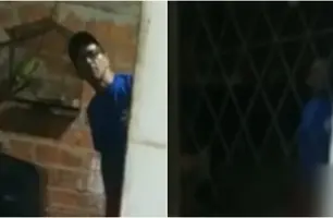 Homem é filmado importunando sexualmente de criança (Foto: Reprodução)