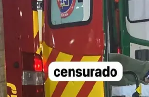 Homem escorrega e é empalado ao cair por cima de cabo de vassoura (Foto: Reprodução/X)