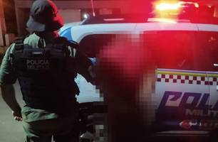 Homem foi preso pela Polícia Militar por furto qualificado (Foto: Reprodução)