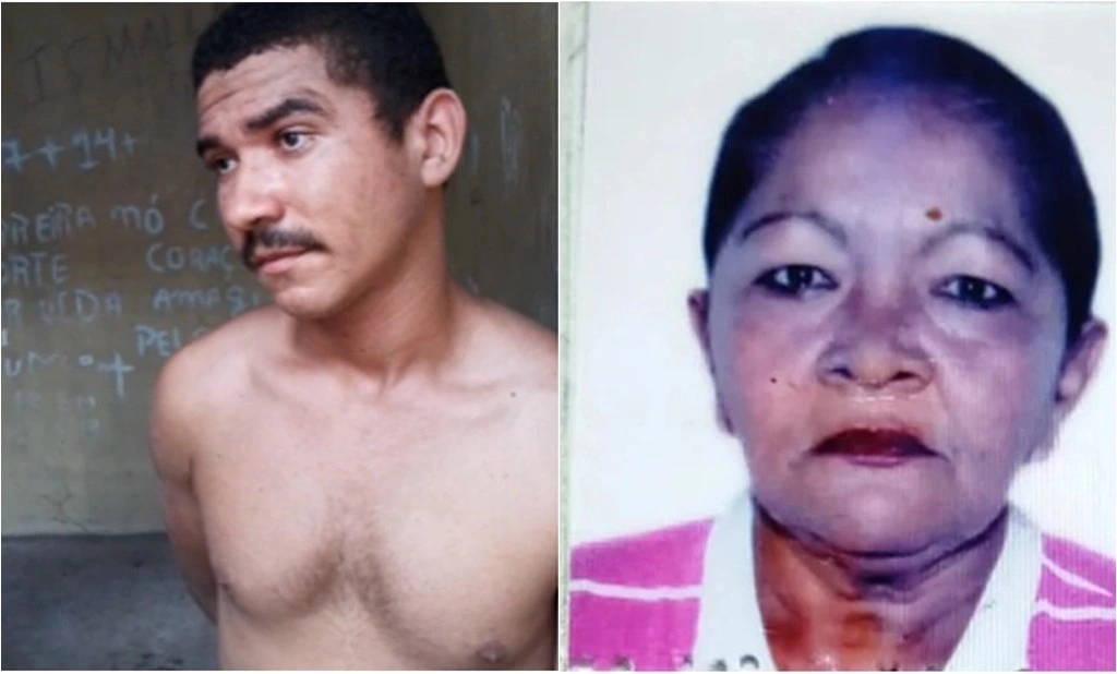 Homem mata idosa com enxada