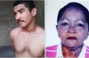 Homem mata idosa com enxada (Foto: Reprodução)