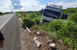 Homem sob efeito de álcool é preso pela PRF após causar acidente na BR-316 (Foto: Reprodução)