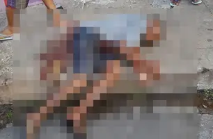 Idoso foi esfaqueado em bar (Foto: Reprodução)