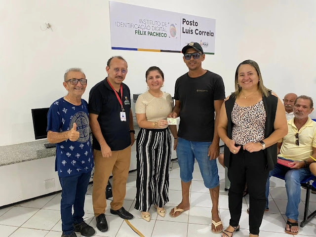 Instituto de Identificação Digital Félix Pacheco é inaugurado em Luís Correia