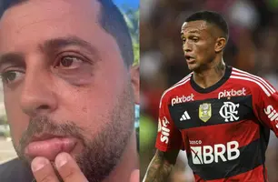 Lateral do Flamengo é acusado de ameaçar e agredir empresário em quiosque do Rio (Foto: Reprodução/Letícia Marques/IMAGO)