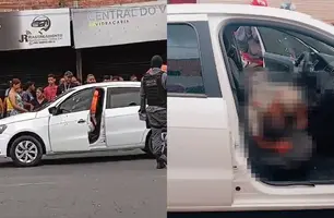 Local da ocorrência (Foto: Reprodução/Redes Sociais)