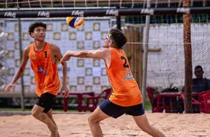 Mais de 20 equipes participam do Circuito Piauiense de Vôlei de Praia (Foto: Reprodução)