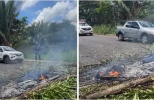 Manifestação em União (Foto: Reprodução)